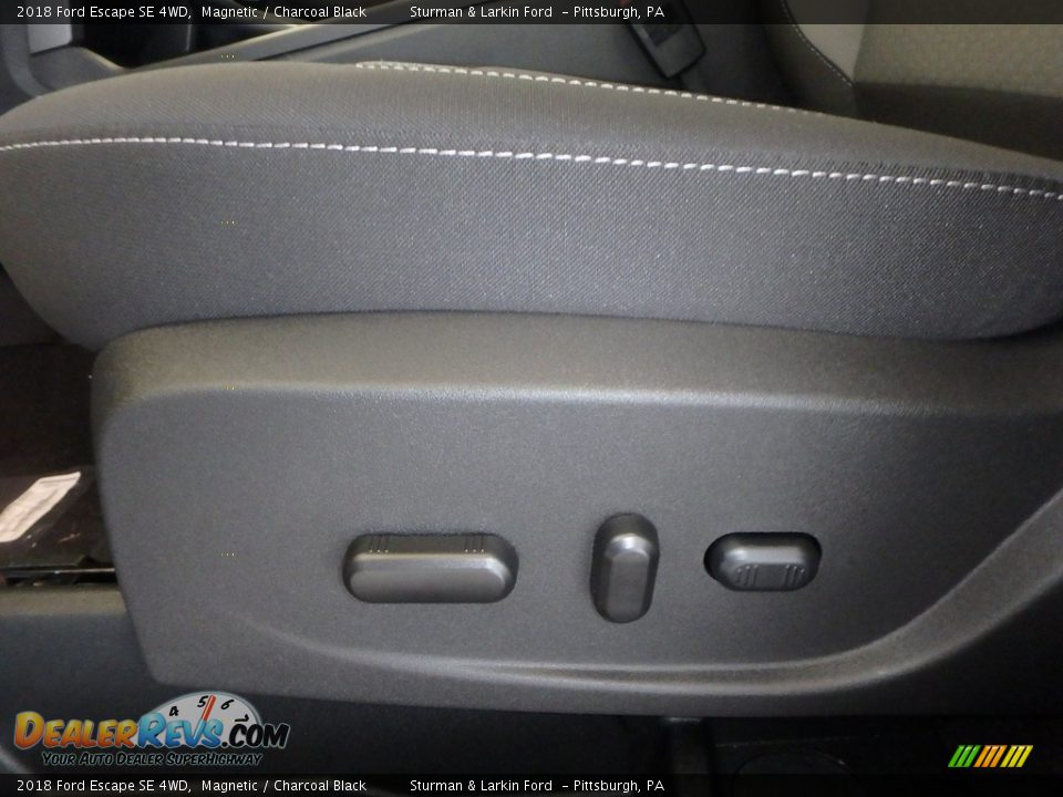 2018 Ford Escape SE 4WD Magnetic / Charcoal Black Photo #11