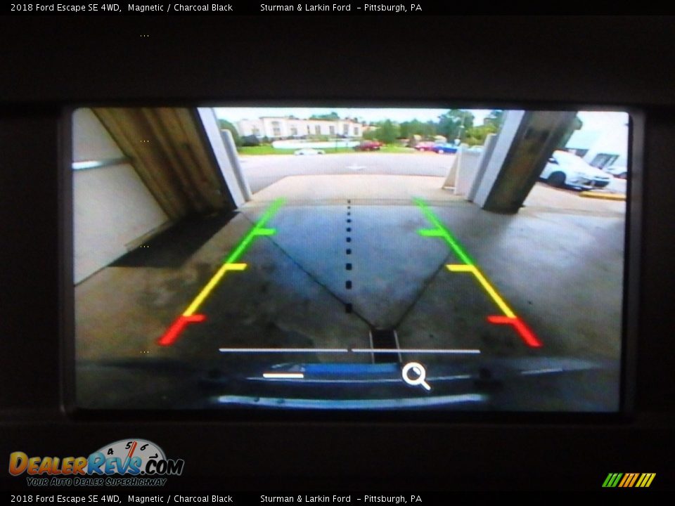 2018 Ford Escape SE 4WD Magnetic / Charcoal Black Photo #13