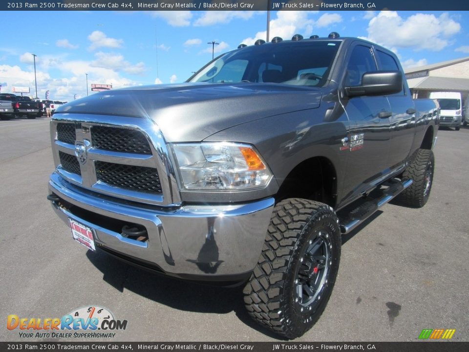 2013 Ram 2500 Tradesman Crew Cab 4x4 Mineral Gray Metallic / Black/Diesel Gray Photo #1