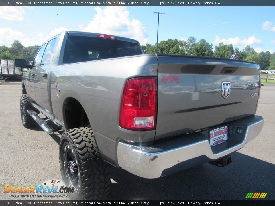 2013 Ram 2500 Tradesman Crew Cab 4x4 Mineral Gray Metallic / Black/Diesel Gray Photo #3