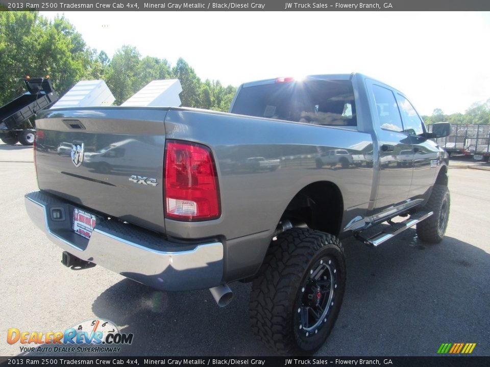 2013 Ram 2500 Tradesman Crew Cab 4x4 Mineral Gray Metallic / Black/Diesel Gray Photo #5