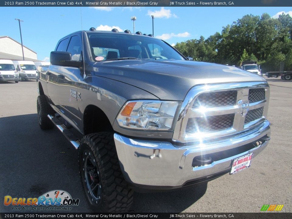 2013 Ram 2500 Tradesman Crew Cab 4x4 Mineral Gray Metallic / Black/Diesel Gray Photo #8