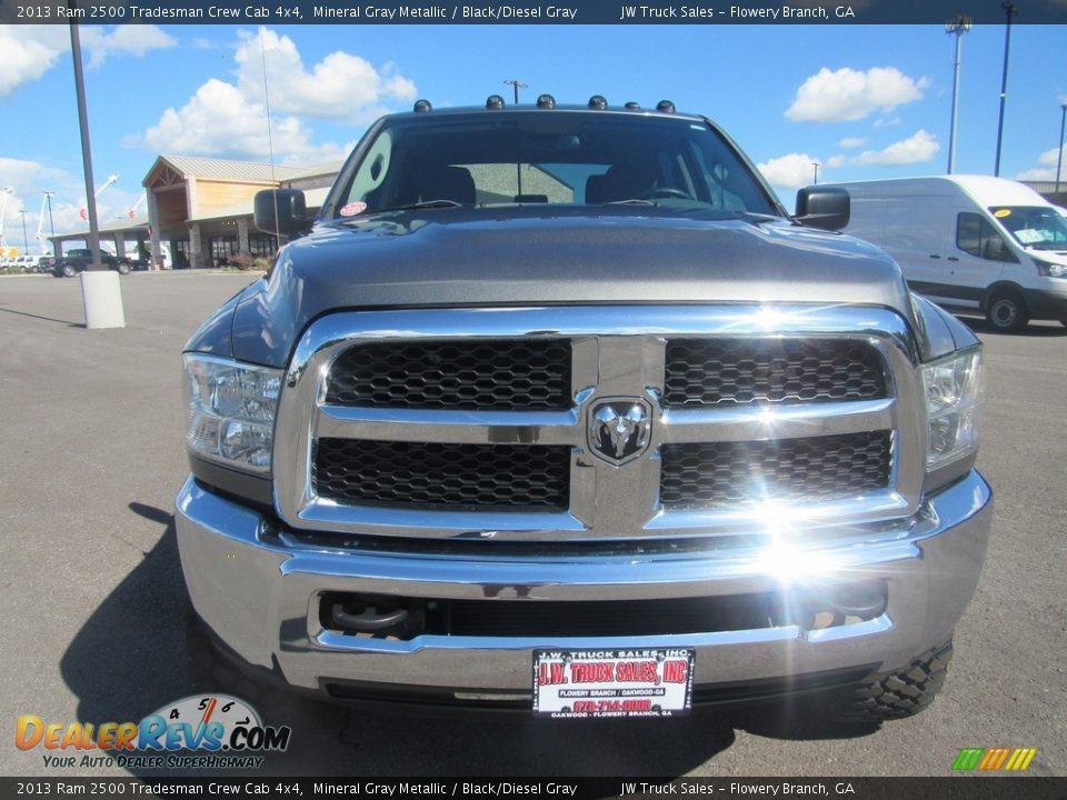 2013 Ram 2500 Tradesman Crew Cab 4x4 Mineral Gray Metallic / Black/Diesel Gray Photo #9