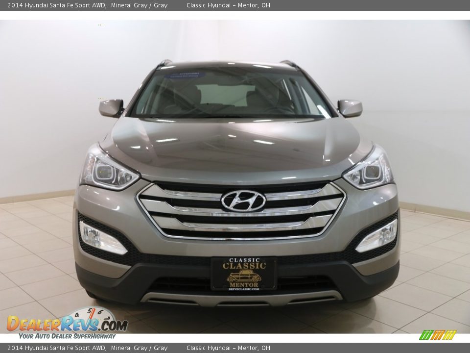 2014 Hyundai Santa Fe Sport AWD Mineral Gray / Gray Photo #2