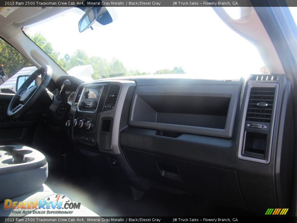 2013 Ram 2500 Tradesman Crew Cab 4x4 Mineral Gray Metallic / Black/Diesel Gray Photo #14