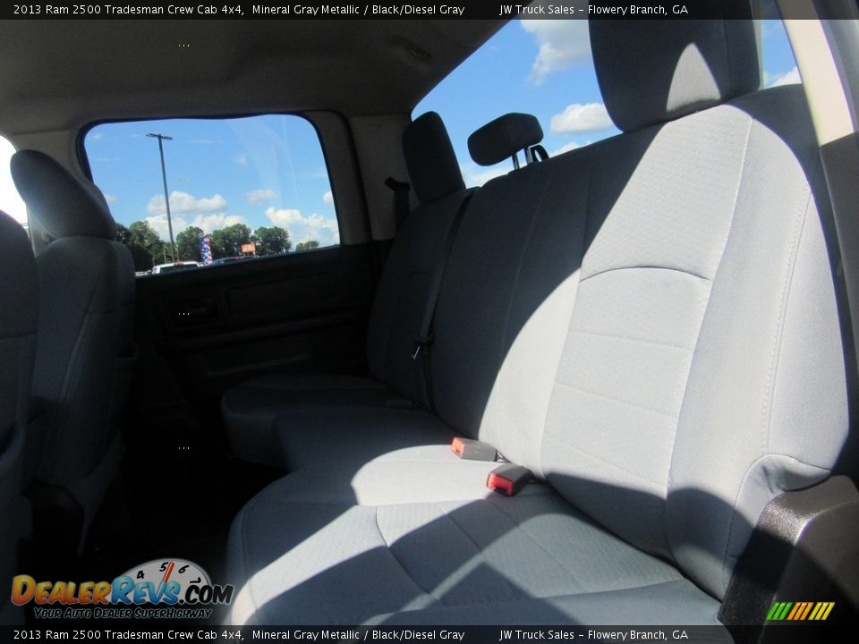 2013 Ram 2500 Tradesman Crew Cab 4x4 Mineral Gray Metallic / Black/Diesel Gray Photo #27