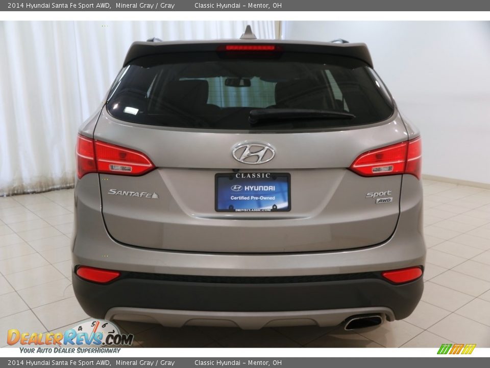 2014 Hyundai Santa Fe Sport AWD Mineral Gray / Gray Photo #18