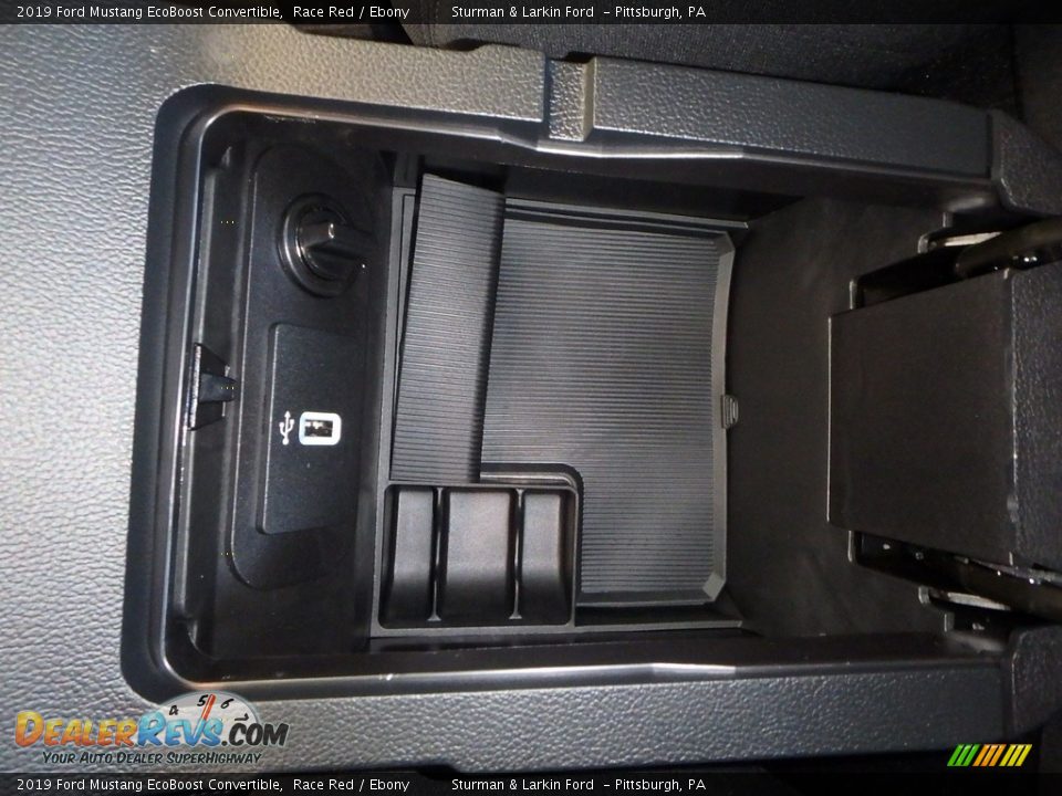 2019 Ford Mustang EcoBoost Convertible Race Red / Ebony Photo #15