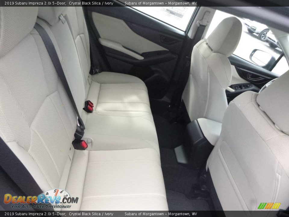 2019 Subaru Impreza 2.0i 5-Door Crystal Black Silica / Ivory Photo #12