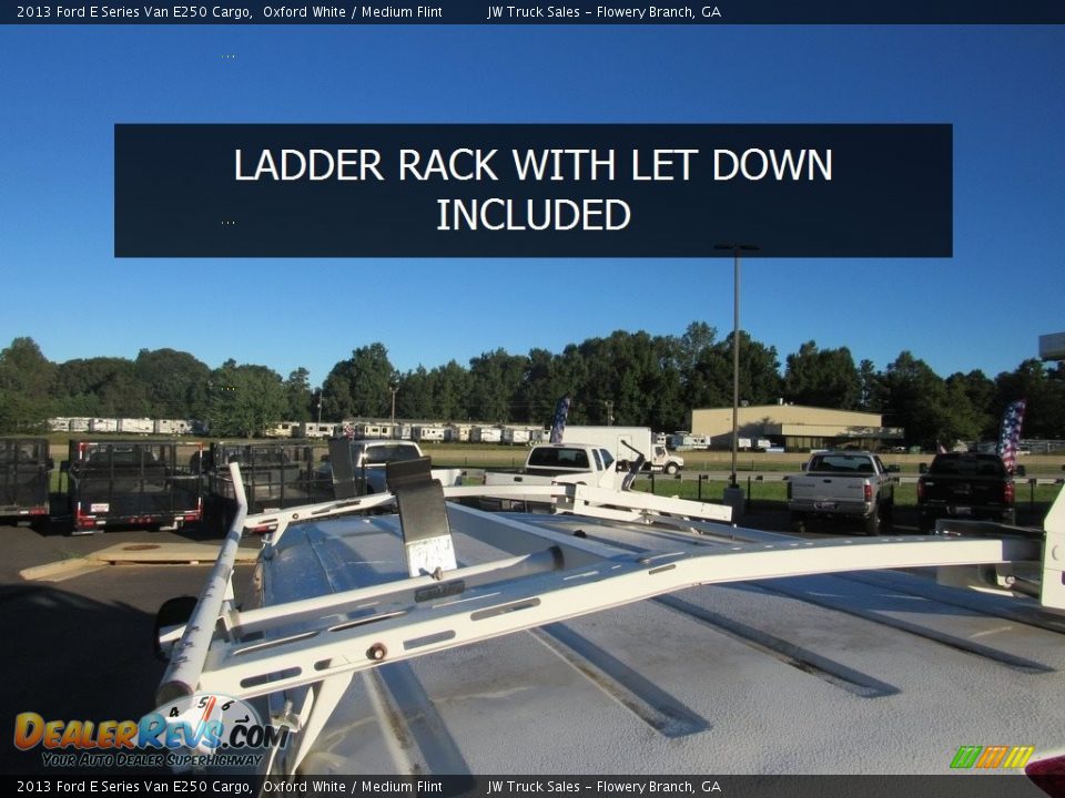 2013 Ford E Series Van E250 Cargo Oxford White / Medium Flint Photo #10