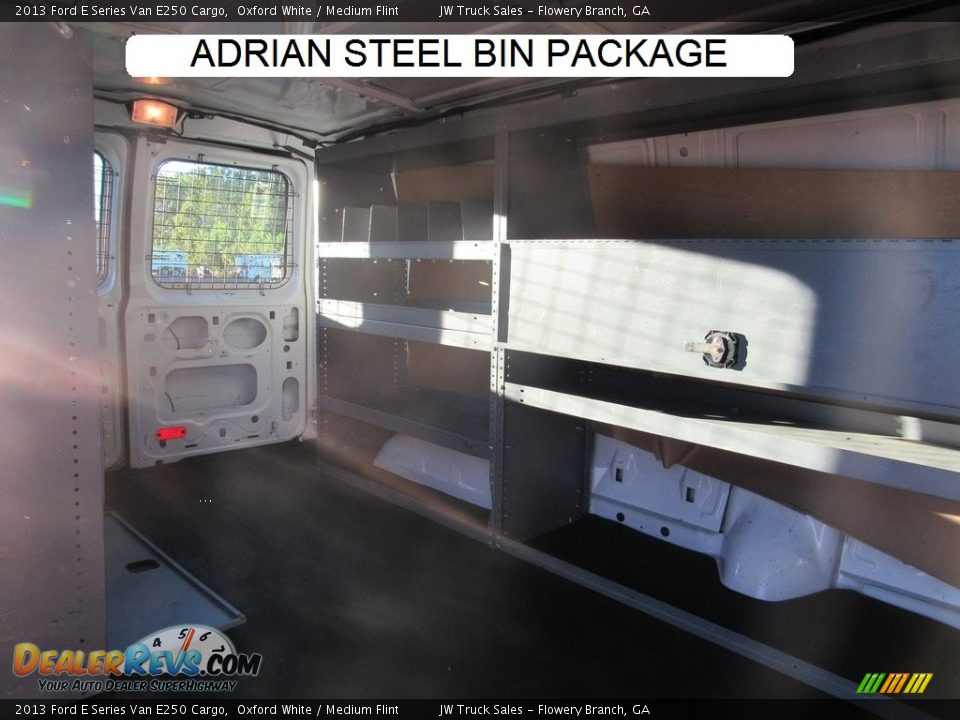 2013 Ford E Series Van E250 Cargo Oxford White / Medium Flint Photo #17