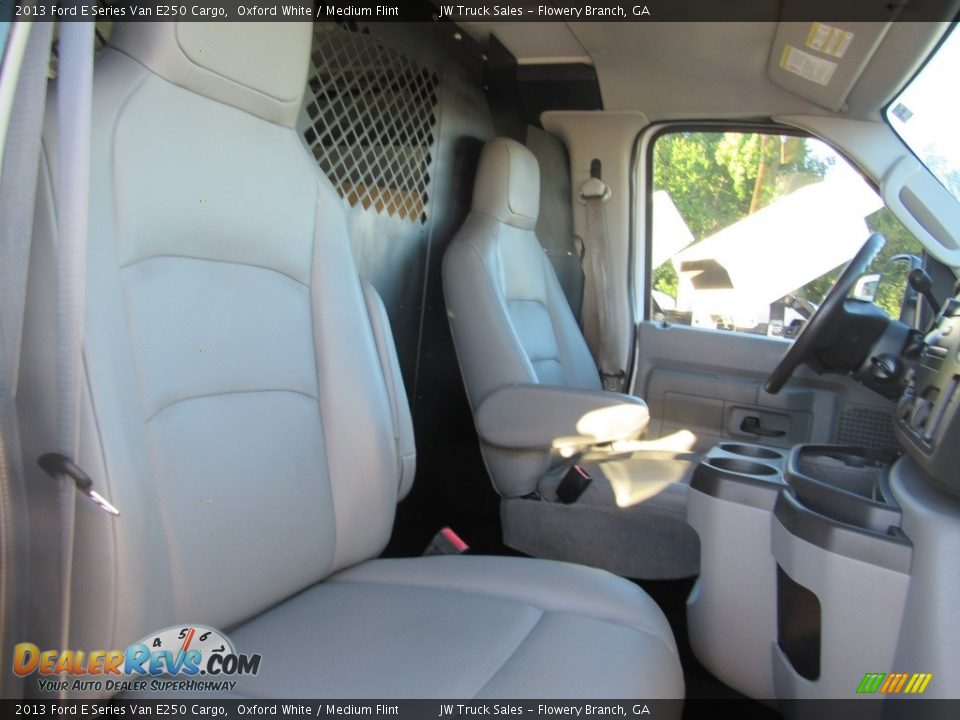 2013 Ford E Series Van E250 Cargo Oxford White / Medium Flint Photo #19