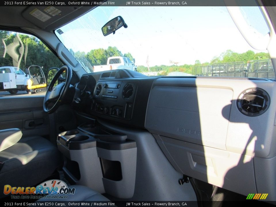 2013 Ford E Series Van E250 Cargo Oxford White / Medium Flint Photo #21