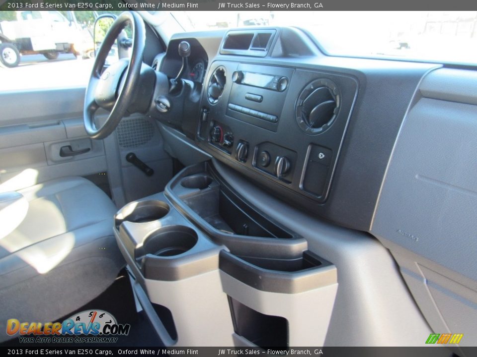 2013 Ford E Series Van E250 Cargo Oxford White / Medium Flint Photo #23