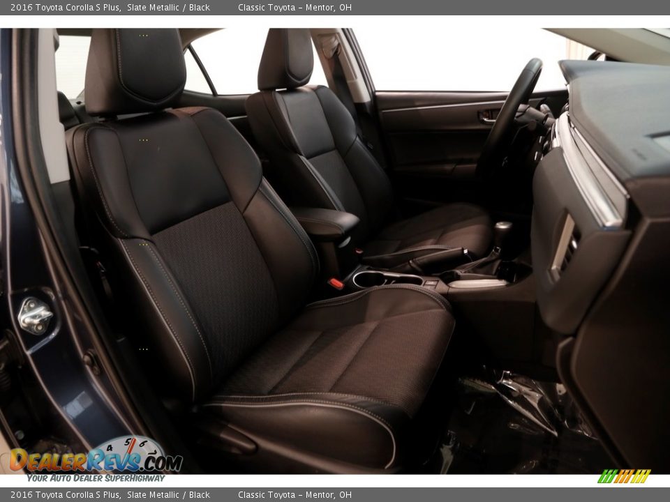 2016 Toyota Corolla S Plus Slate Metallic / Black Photo #15