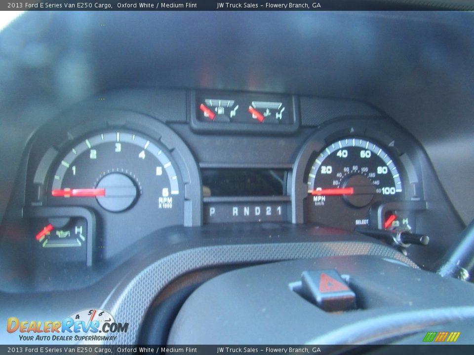 2013 Ford E Series Van E250 Cargo Oxford White / Medium Flint Photo #28