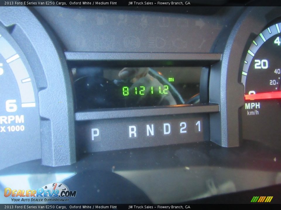 2013 Ford E Series Van E250 Cargo Oxford White / Medium Flint Photo #29