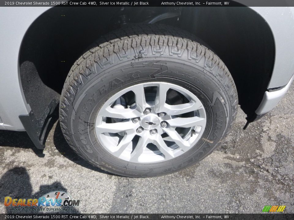 2019 Chevrolet Silverado 1500 RST Crew Cab 4WD Silver Ice Metallic / Jet Black Photo #2