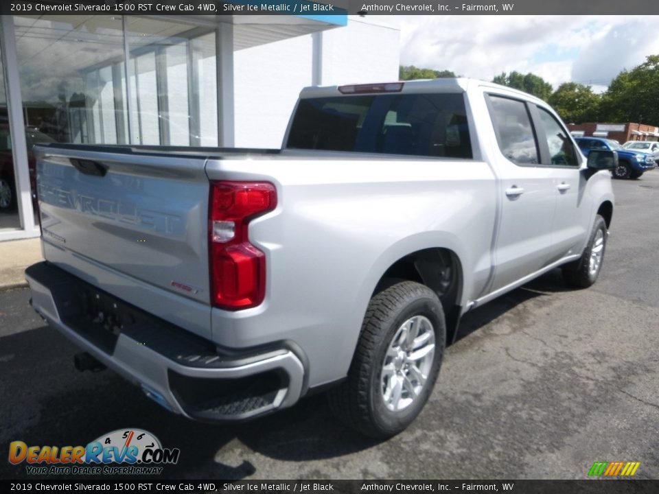 2019 Chevrolet Silverado 1500 RST Crew Cab 4WD Silver Ice Metallic / Jet Black Photo #3