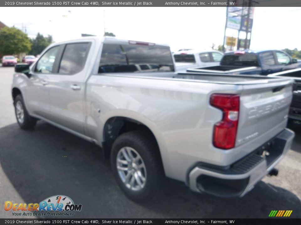 2019 Chevrolet Silverado 1500 RST Crew Cab 4WD Silver Ice Metallic / Jet Black Photo #5