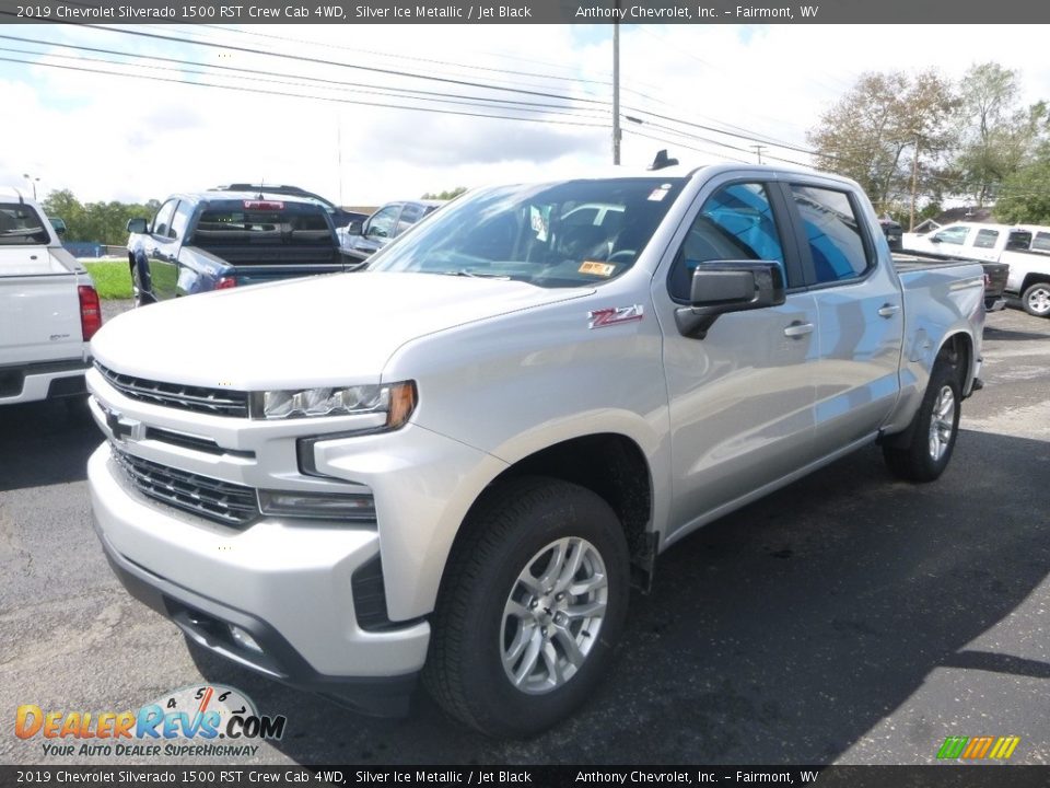 2019 Chevrolet Silverado 1500 RST Crew Cab 4WD Silver Ice Metallic / Jet Black Photo #7