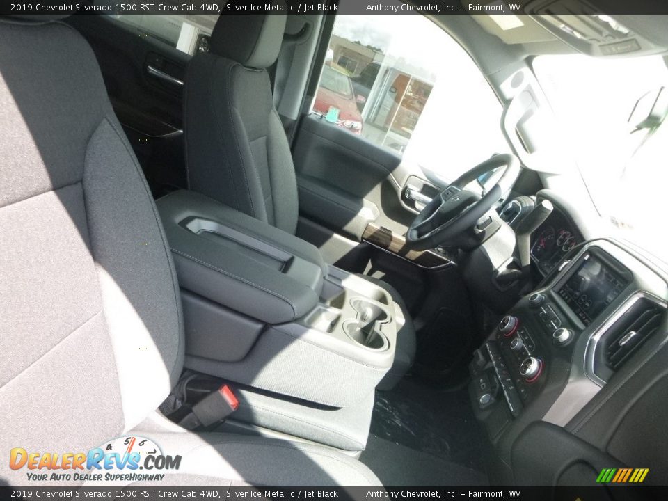 2019 Chevrolet Silverado 1500 RST Crew Cab 4WD Silver Ice Metallic / Jet Black Photo #9