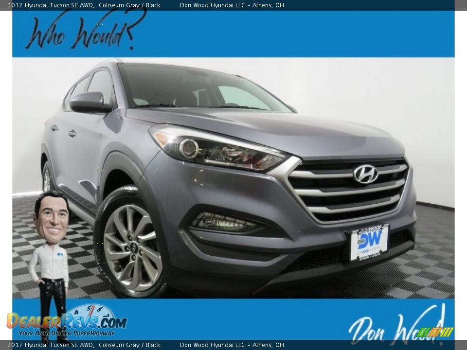 2017 Hyundai Tucson SE AWD Coliseum Gray / Black Photo #1