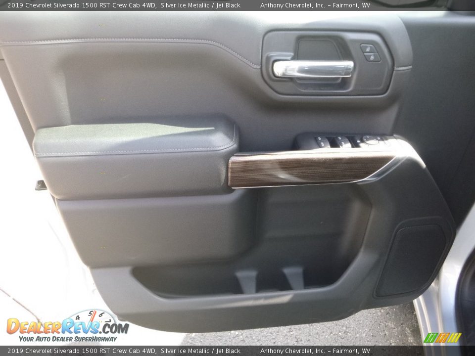 2019 Chevrolet Silverado 1500 RST Crew Cab 4WD Silver Ice Metallic / Jet Black Photo #13