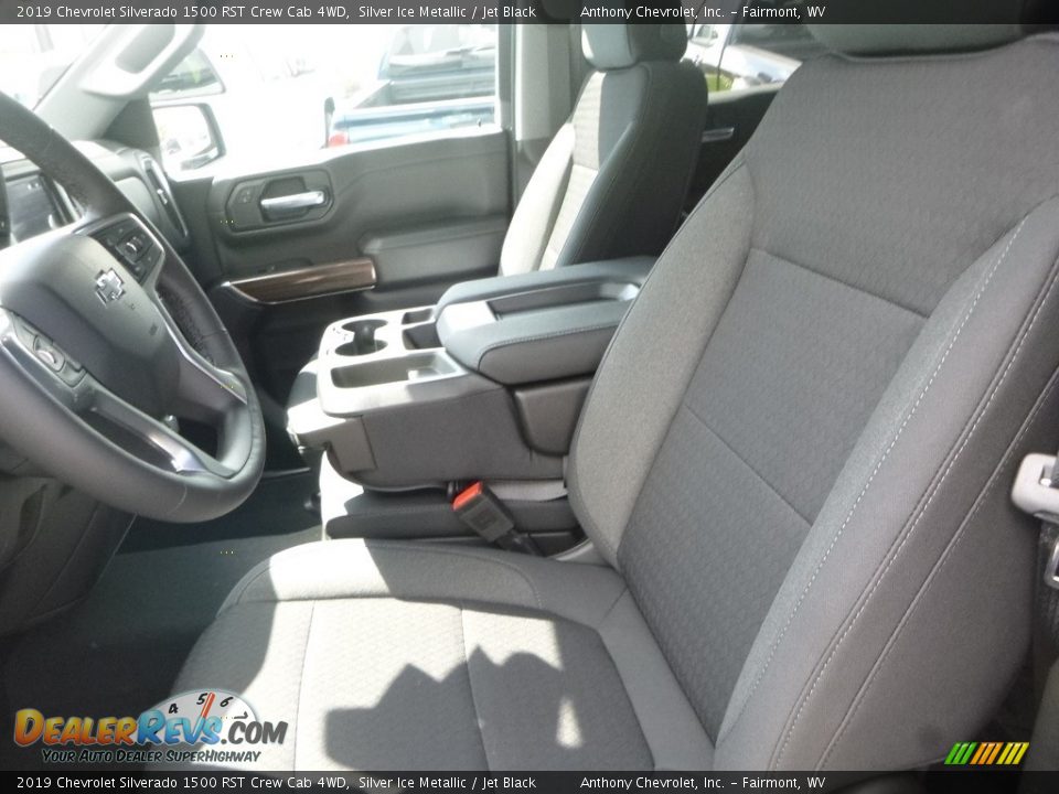 2019 Chevrolet Silverado 1500 RST Crew Cab 4WD Silver Ice Metallic / Jet Black Photo #14
