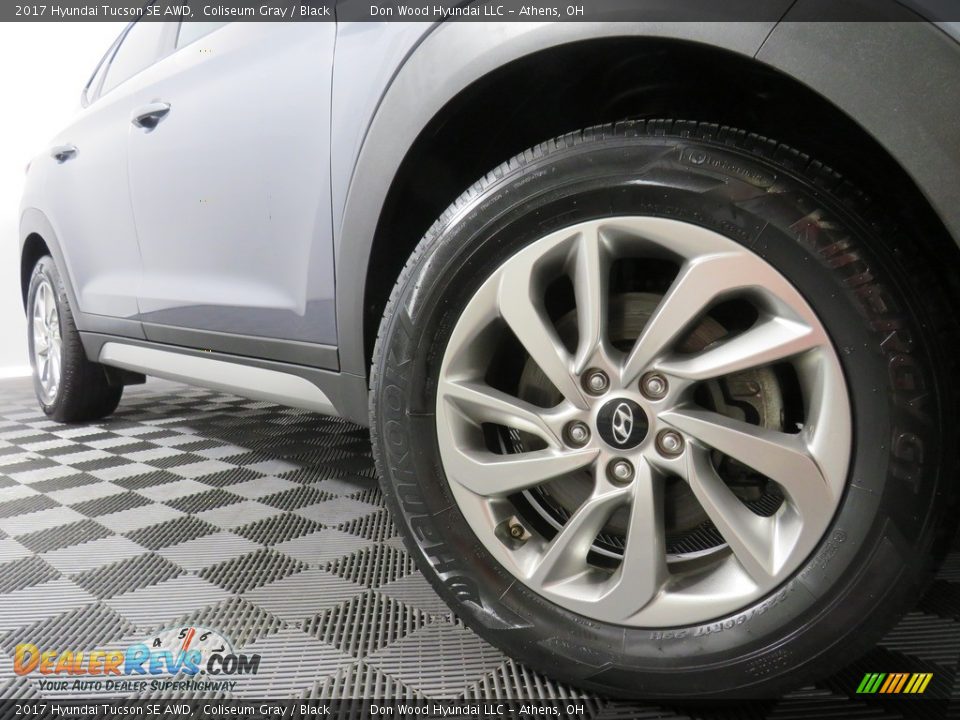 2017 Hyundai Tucson SE AWD Coliseum Gray / Black Photo #3