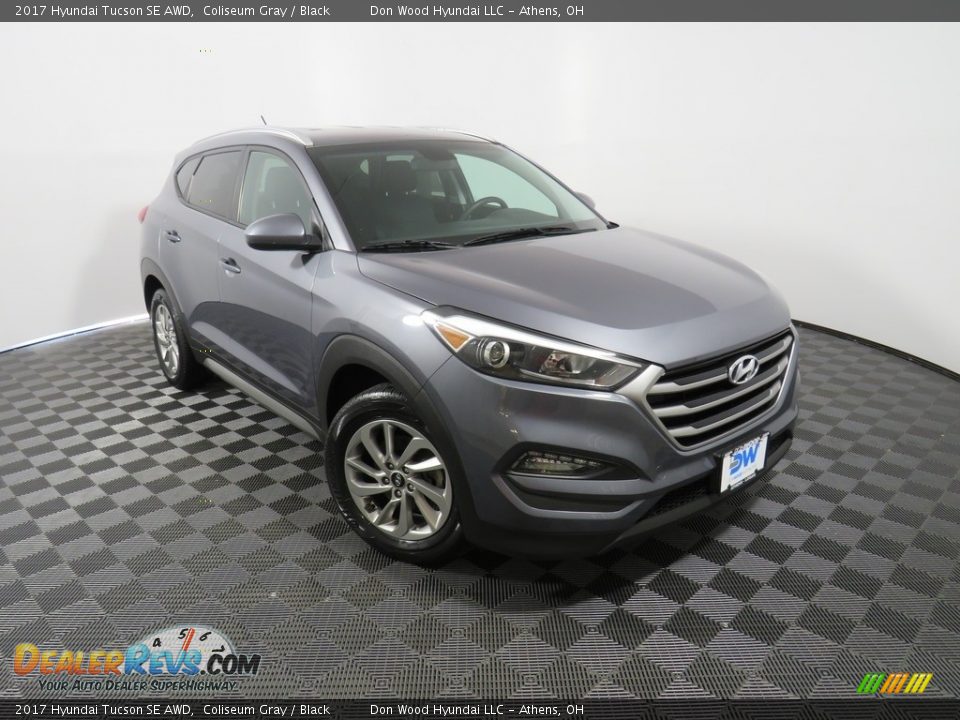 2017 Hyundai Tucson SE AWD Coliseum Gray / Black Photo #4