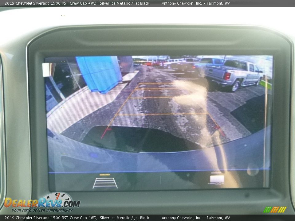 2019 Chevrolet Silverado 1500 RST Crew Cab 4WD Silver Ice Metallic / Jet Black Photo #17