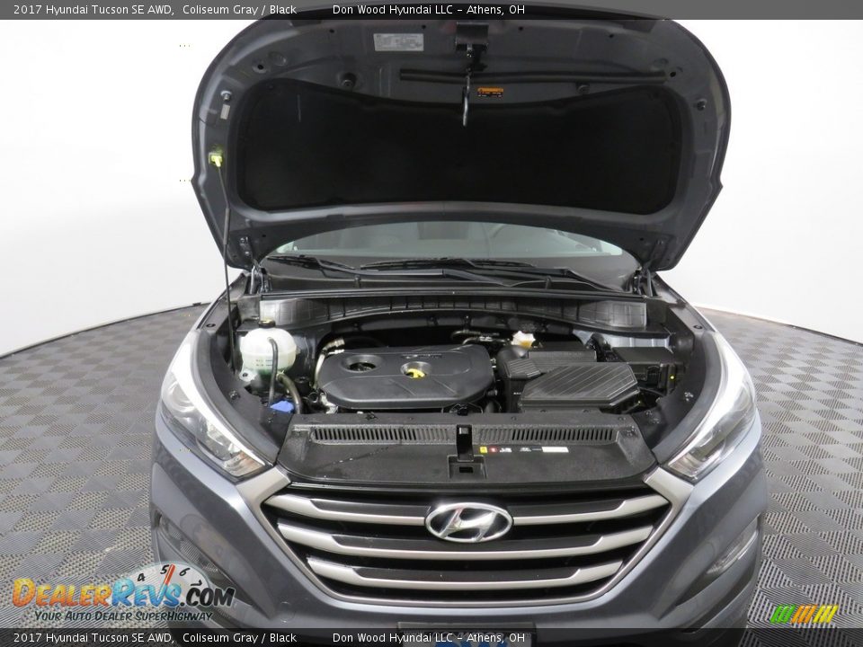 2017 Hyundai Tucson SE AWD Coliseum Gray / Black Photo #6