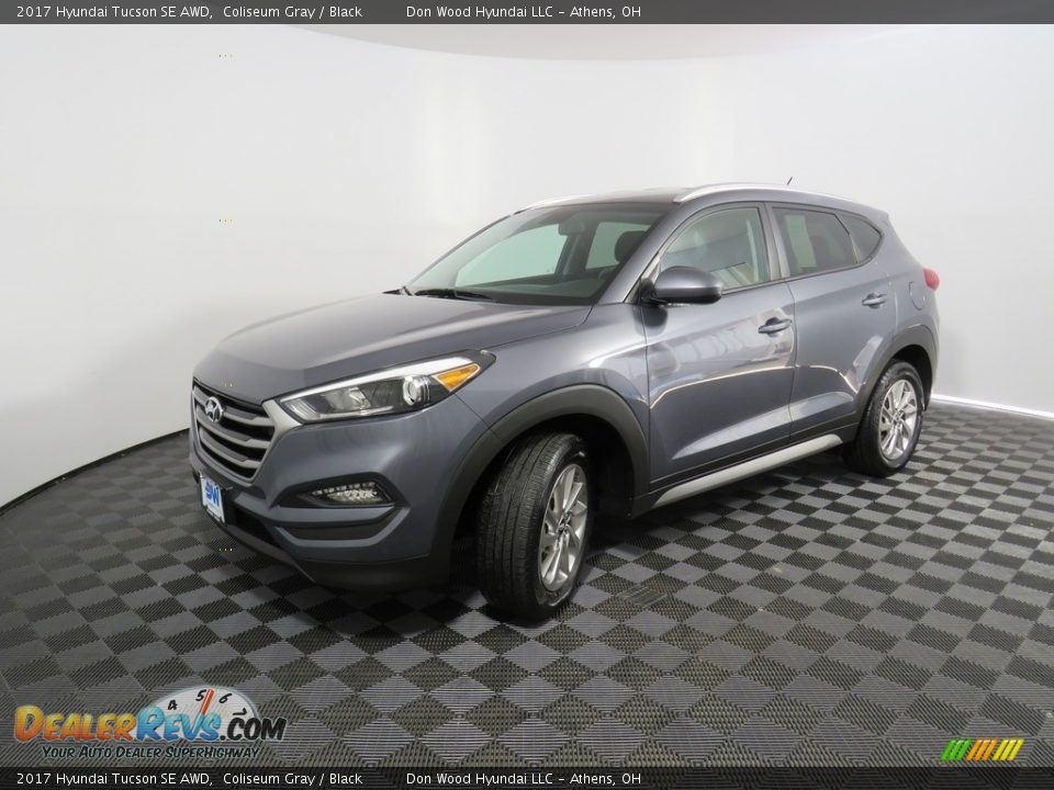 2017 Hyundai Tucson SE AWD Coliseum Gray / Black Photo #8