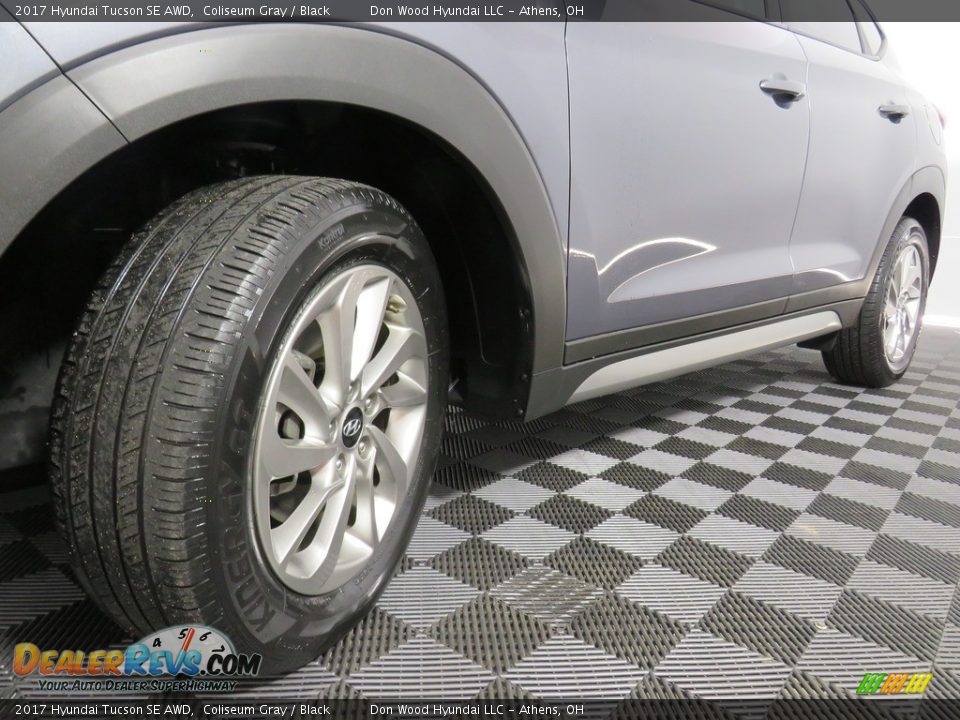 2017 Hyundai Tucson SE AWD Coliseum Gray / Black Photo #9