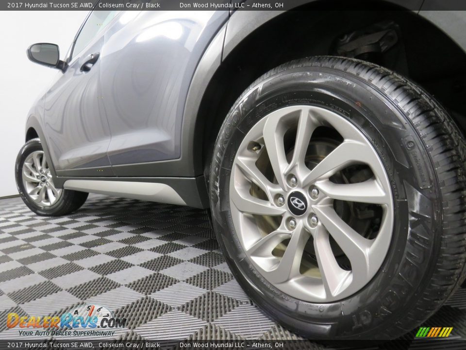 2017 Hyundai Tucson SE AWD Coliseum Gray / Black Photo #10