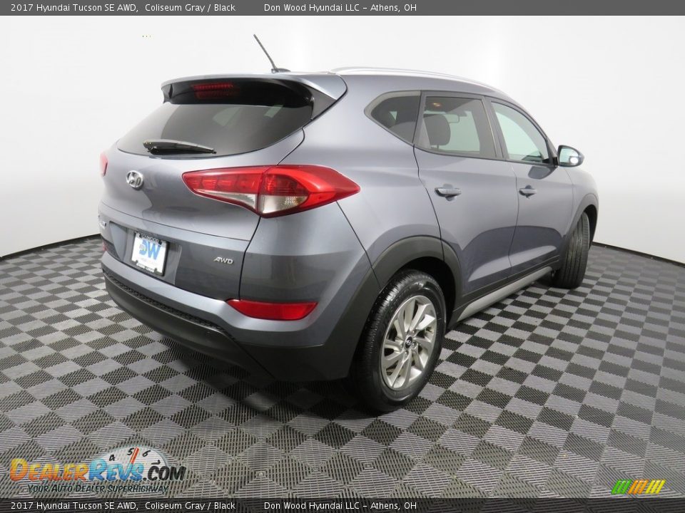 2017 Hyundai Tucson SE AWD Coliseum Gray / Black Photo #13