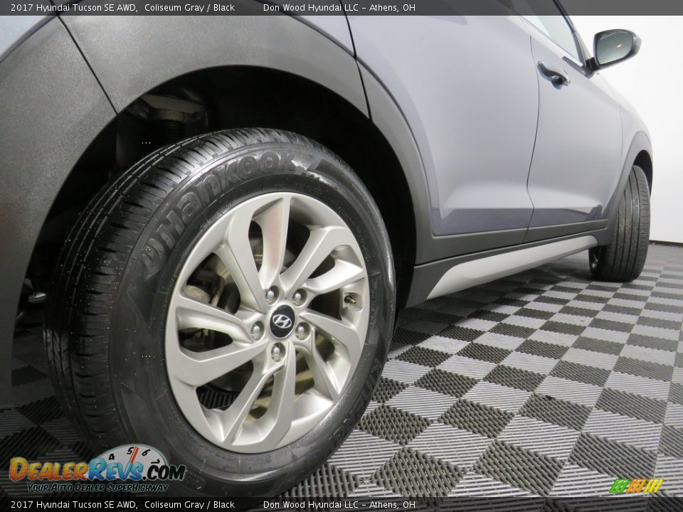 2017 Hyundai Tucson SE AWD Coliseum Gray / Black Photo #14