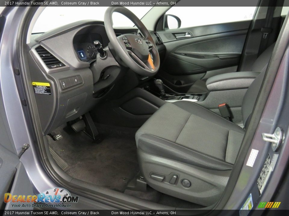 2017 Hyundai Tucson SE AWD Coliseum Gray / Black Photo #17