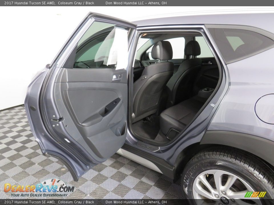 2017 Hyundai Tucson SE AWD Coliseum Gray / Black Photo #19