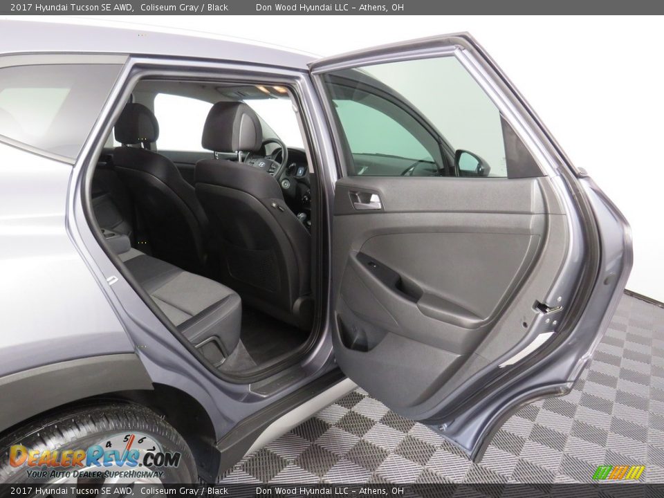 2017 Hyundai Tucson SE AWD Coliseum Gray / Black Photo #23