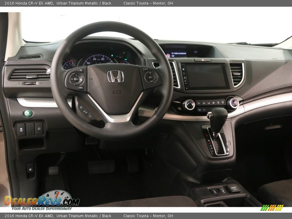 2016 Honda CR-V EX AWD Urban Titanium Metallic / Black Photo #7