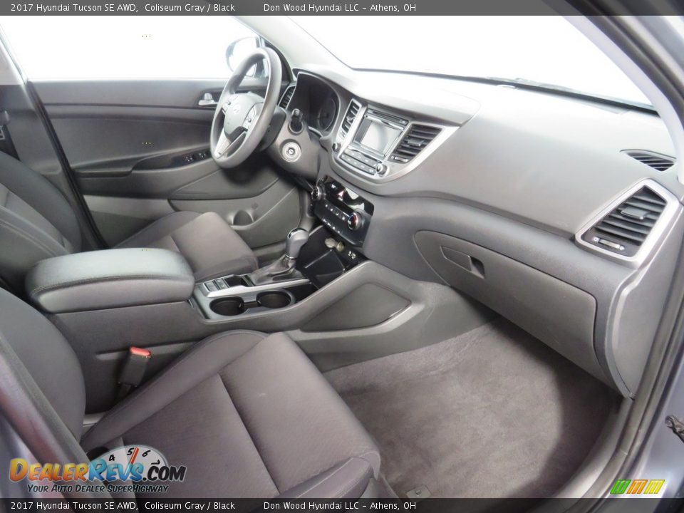 2017 Hyundai Tucson SE AWD Coliseum Gray / Black Photo #26