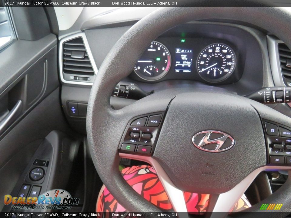 2017 Hyundai Tucson SE AWD Coliseum Gray / Black Photo #27