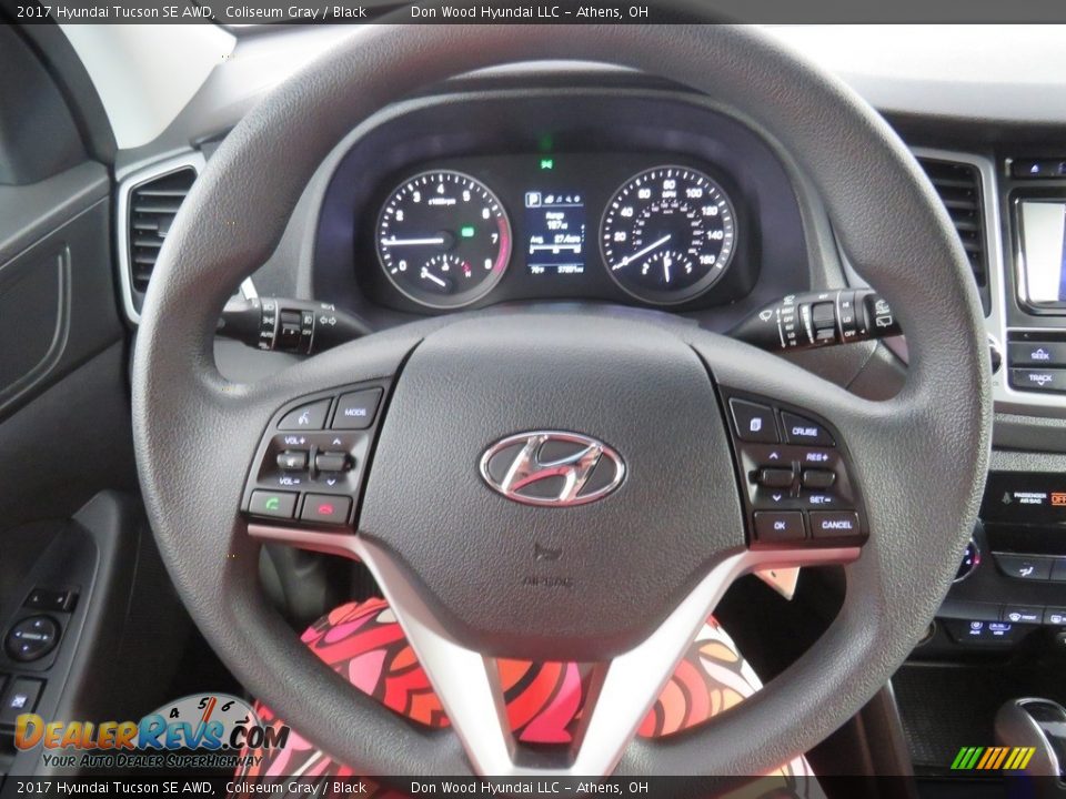 2017 Hyundai Tucson SE AWD Coliseum Gray / Black Photo #28