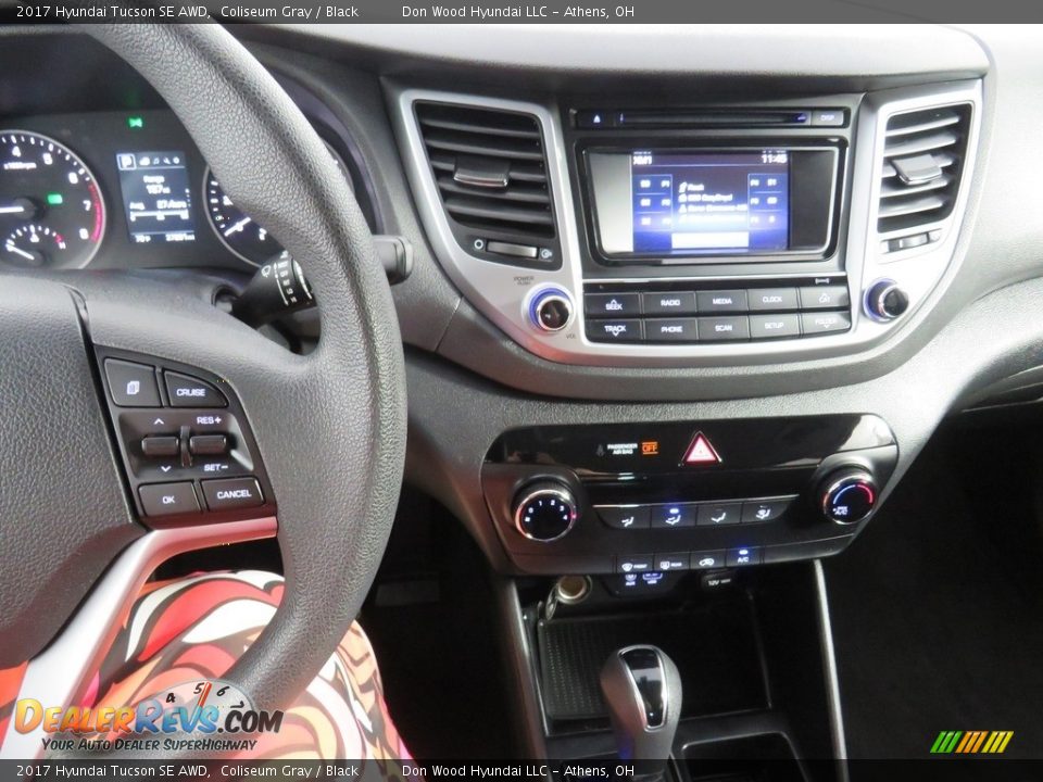 2017 Hyundai Tucson SE AWD Coliseum Gray / Black Photo #29