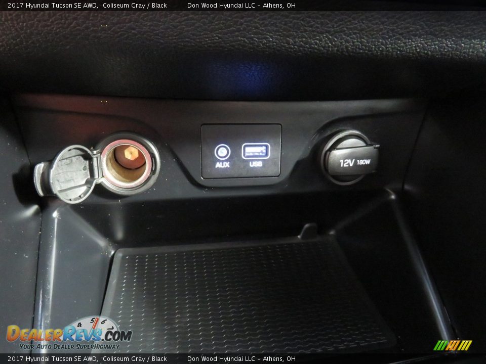 2017 Hyundai Tucson SE AWD Coliseum Gray / Black Photo #34