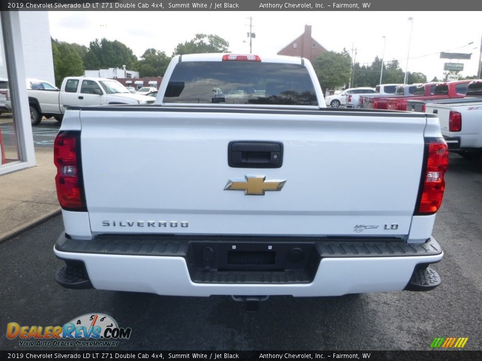 2019 Chevrolet Silverado LD LT Z71 Double Cab 4x4 Summit White / Jet Black Photo #8
