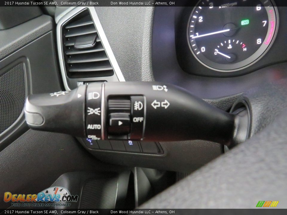 2017 Hyundai Tucson SE AWD Coliseum Gray / Black Photo #35