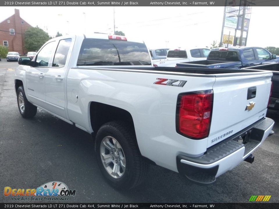 2019 Chevrolet Silverado LD LT Z71 Double Cab 4x4 Summit White / Jet Black Photo #9